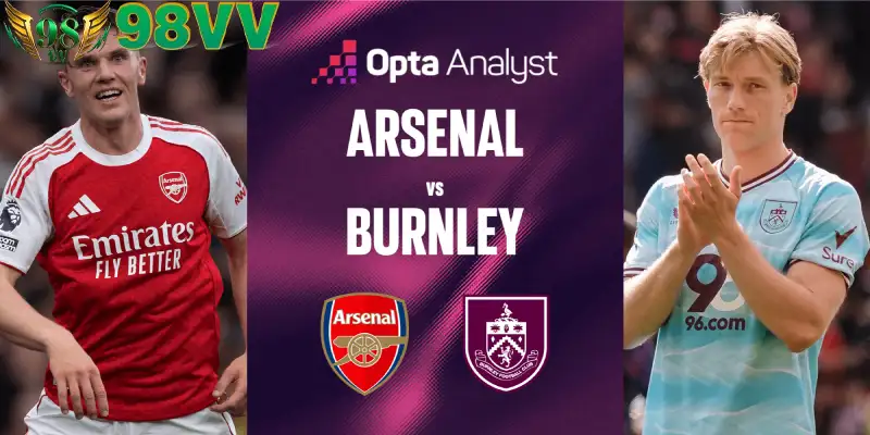 Truy cập link trực tiếp để xem kèo Arsenal và Burnley tại 98vv